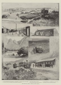 La crise du Transvaal, scènes en Afrique du Sud